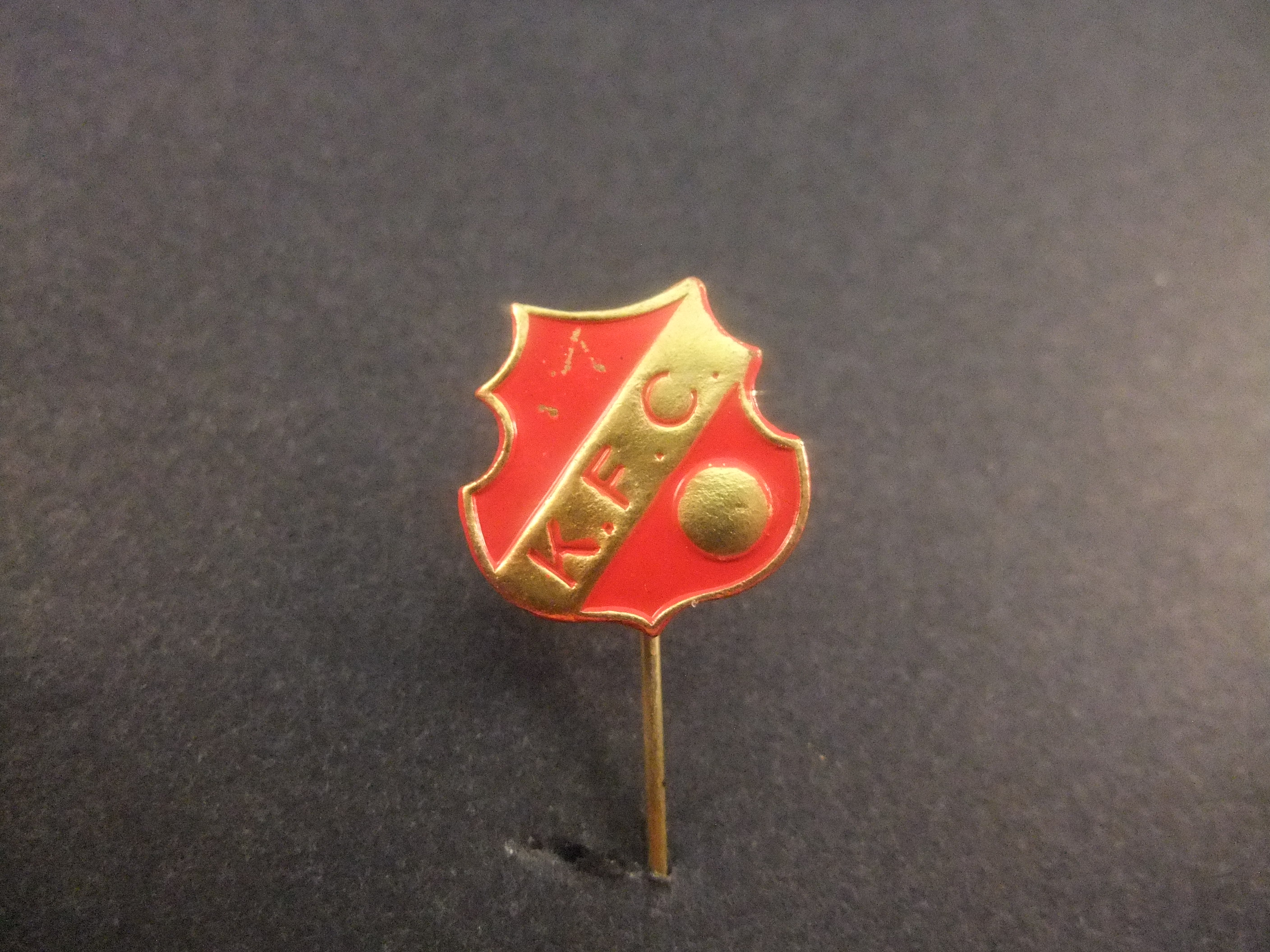 KFC Koog aan de Zaan Amateurvoetbalclub logo tweekleurig